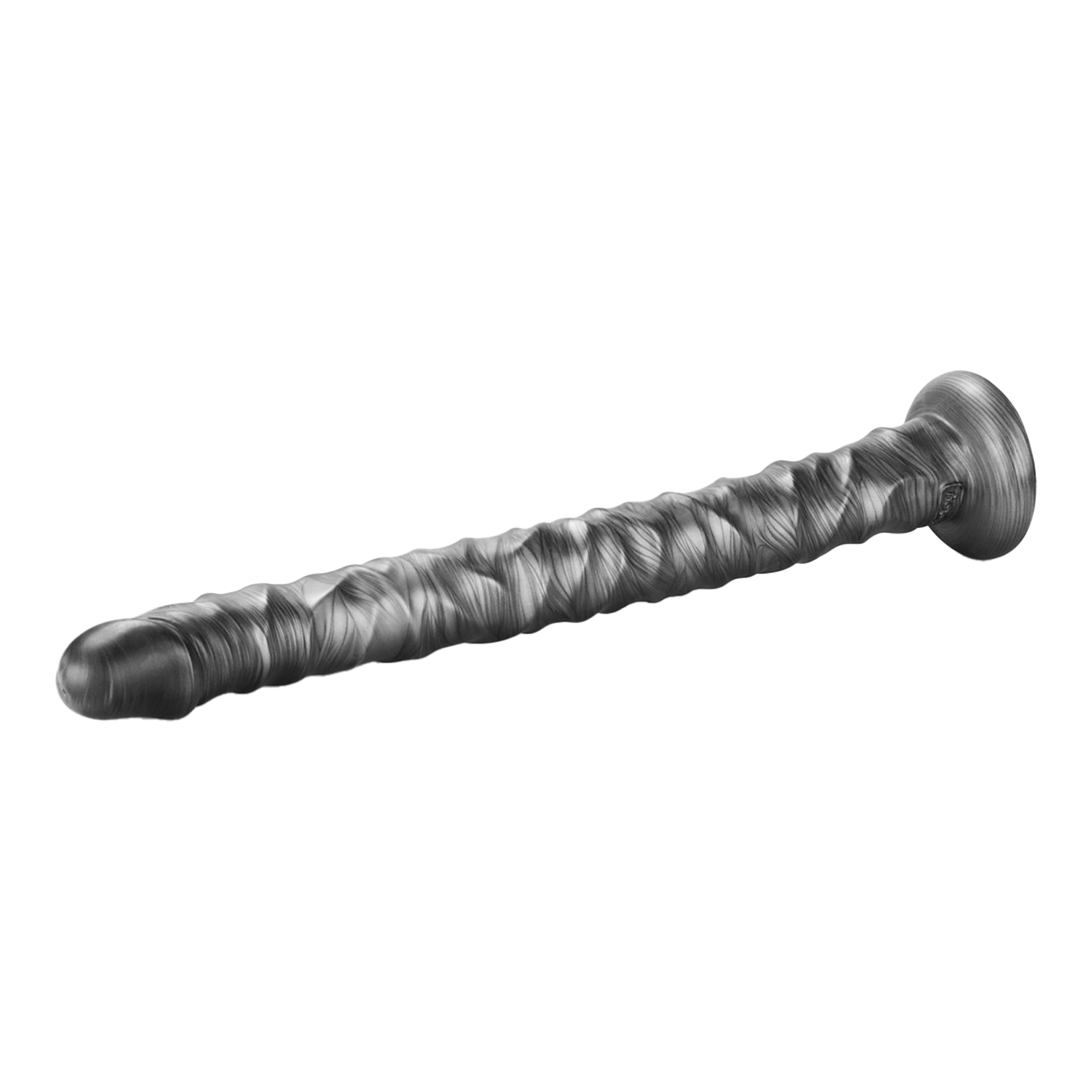 LoveToy - King Sized Vibrating Vibrax Slider 40,5cm - Silver