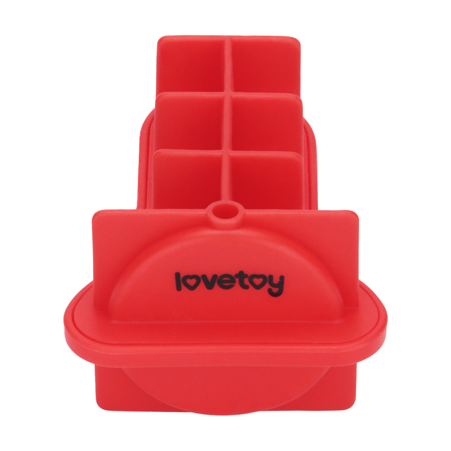 LoveToy - Mace Silicone Ice Tray - Mini Penis - Red