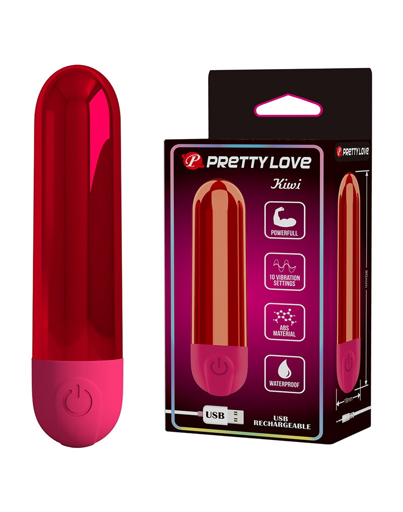 PL - Kiwi - Bullet Vibrator - Red