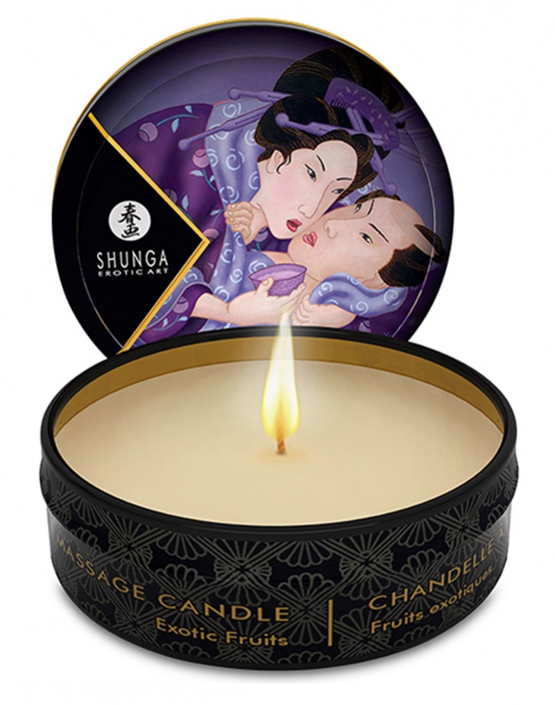 Shunga - Mini Massage Candle - Exotic Fruits - 30 ml