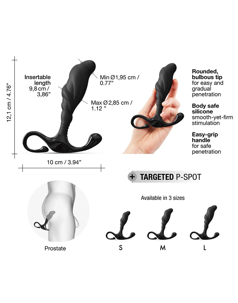 Dorcel - Expert-P Size L - Prostate Plug - Black