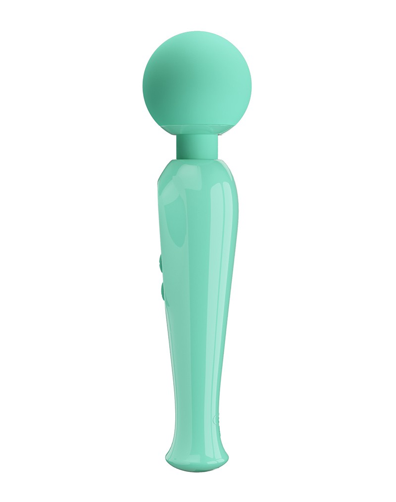 Pretty Love - Skyler - Wand Vibrator with Digital LED Display - Blue