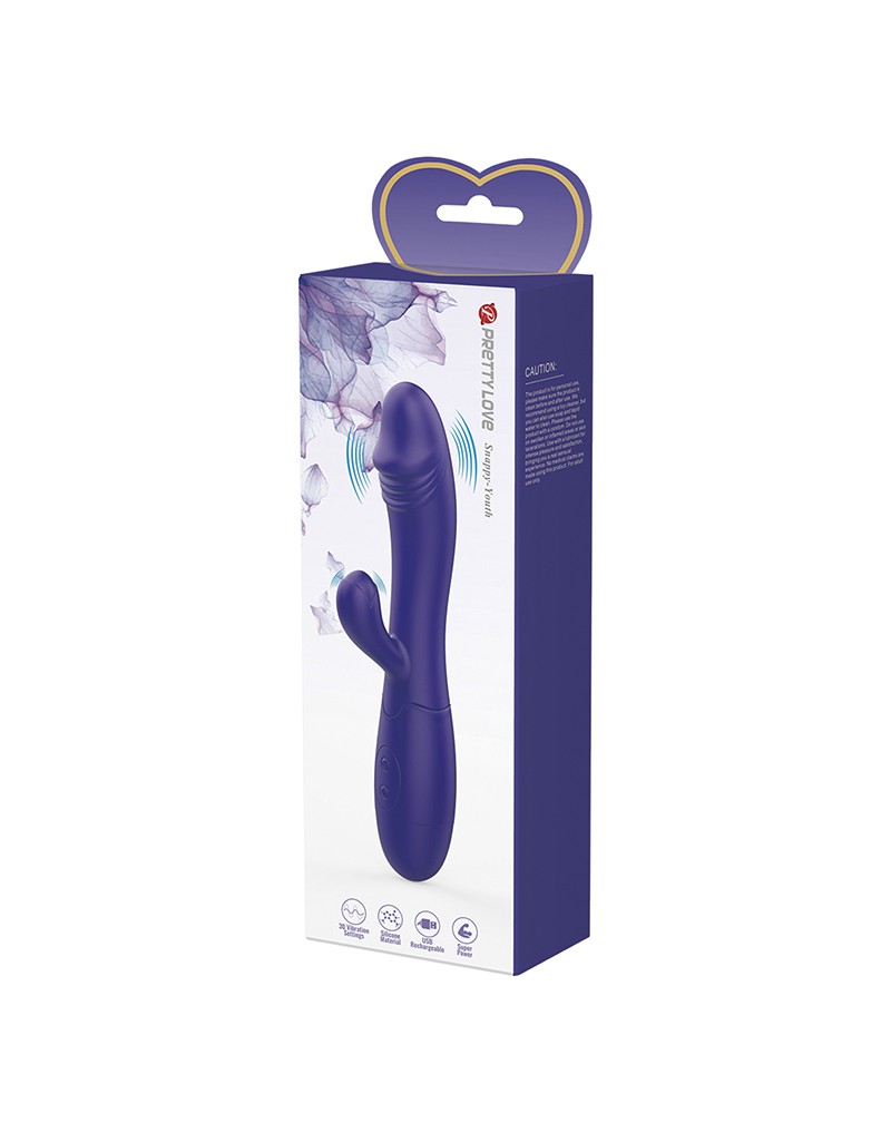Pretty Love - Snappy-Youth - Rabbit Vibrator - Purple