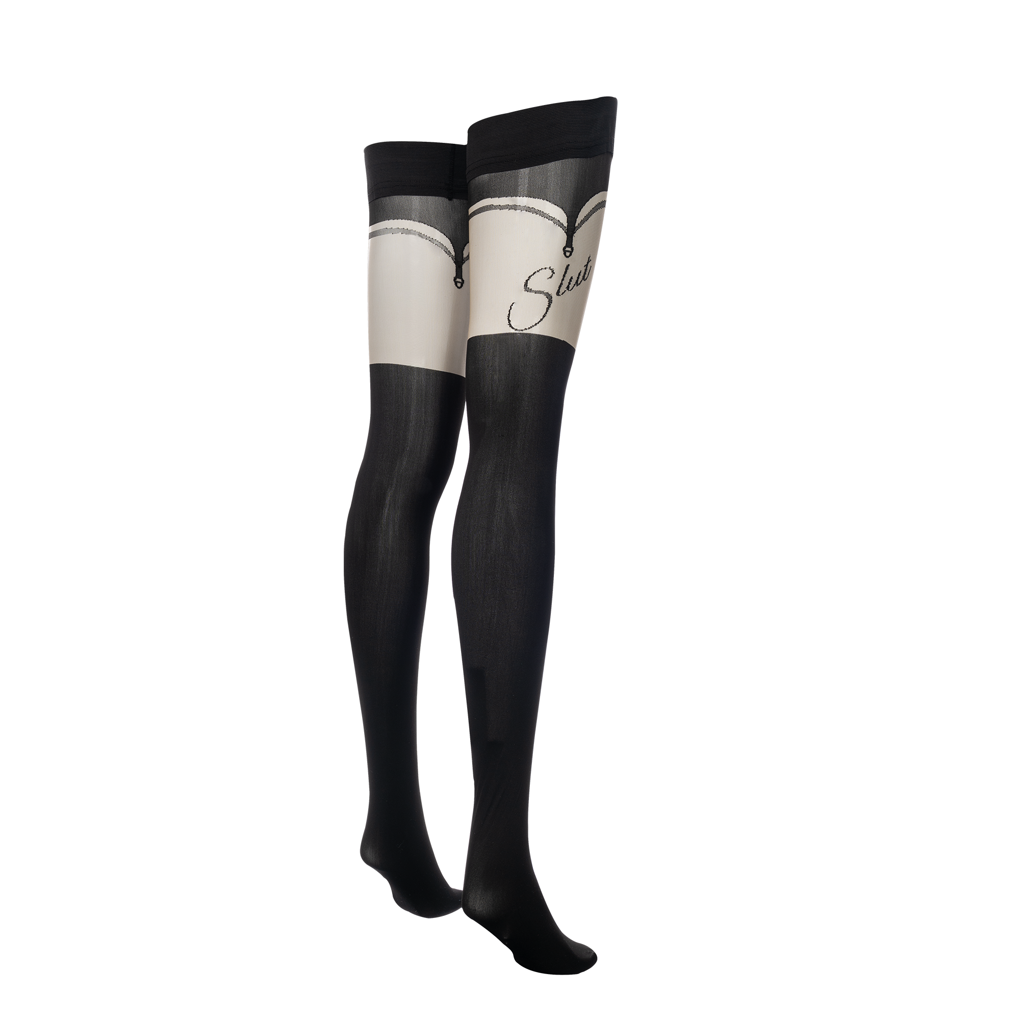 Amorable by Rimba - Slut - Hold-Up Stocking - 20/60 Denier - Black