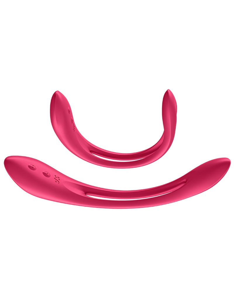 Satisfyer - Elastic Joy - Multi Vibrator - Red