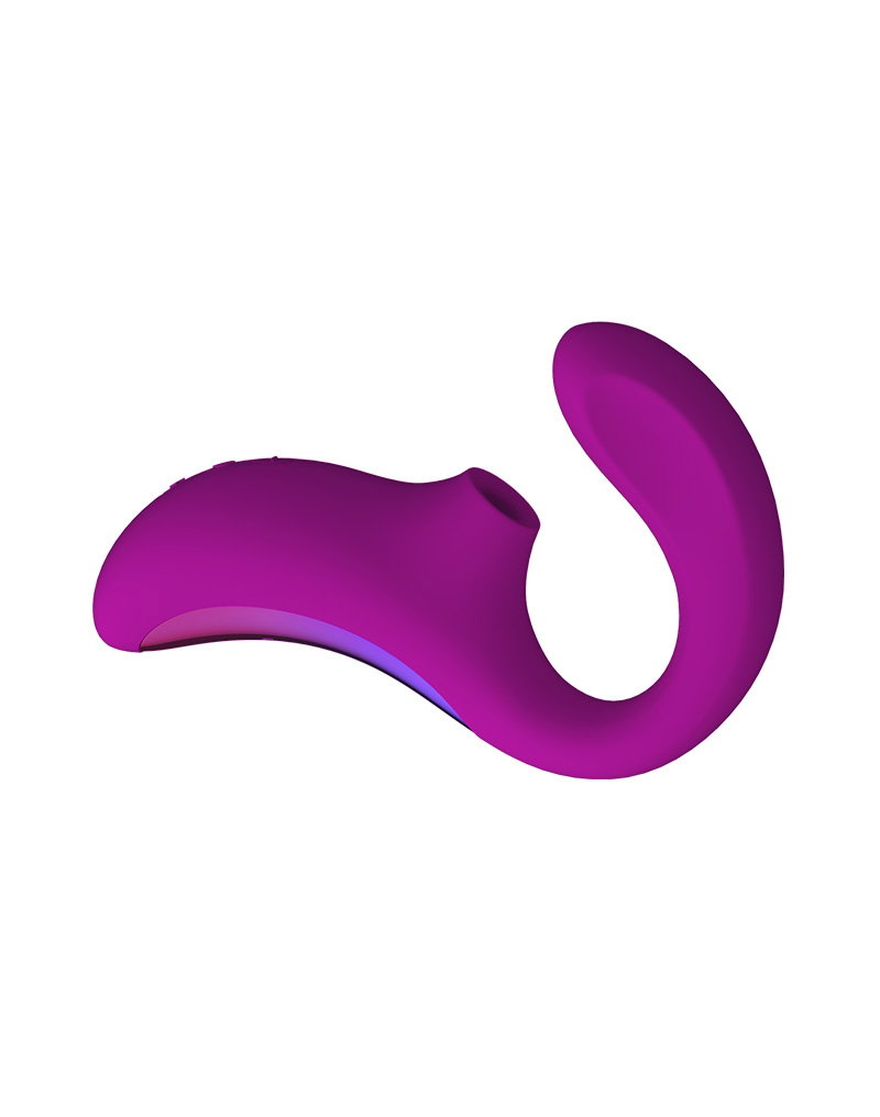 LELO - Enigma Cruise - Dual Stimulation Sonic Massager - Deep Rose