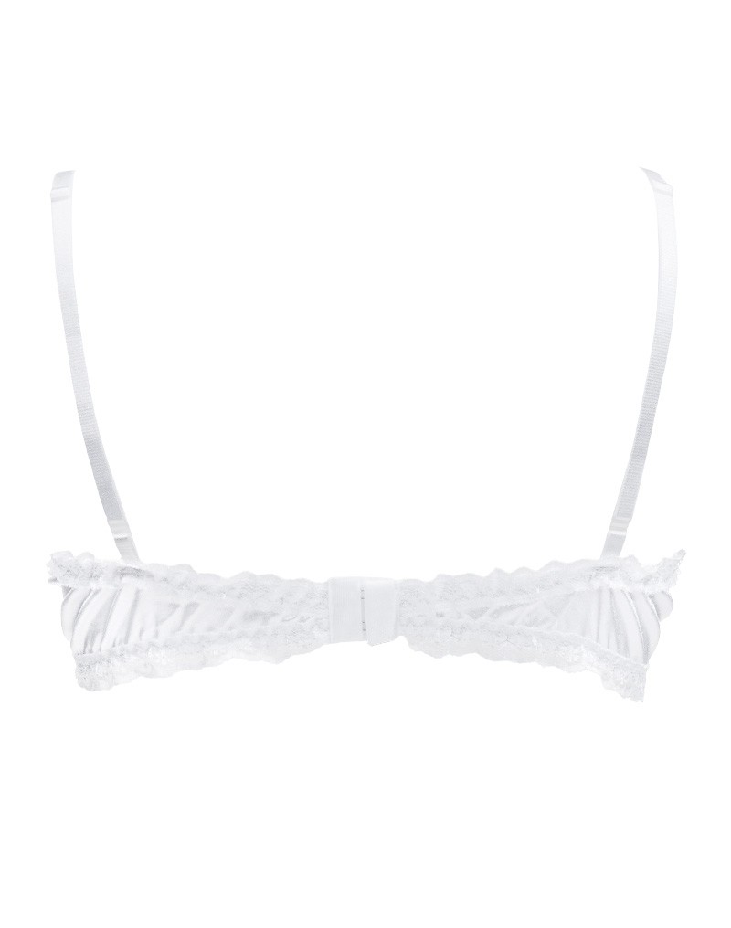 Amorable by Rimba - 1/2 Cup Bra - White