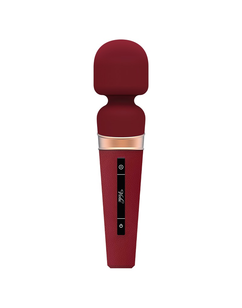 Viotec - Titan - Wand Vibrator - Gold & Wine Red