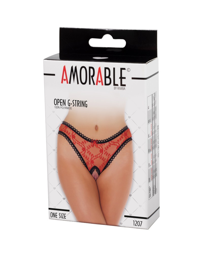Amorable by Rimba - Open String - One Size - Red