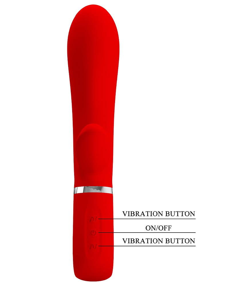 Pretty Love - Thomas -Rabbit Vibrator - Red