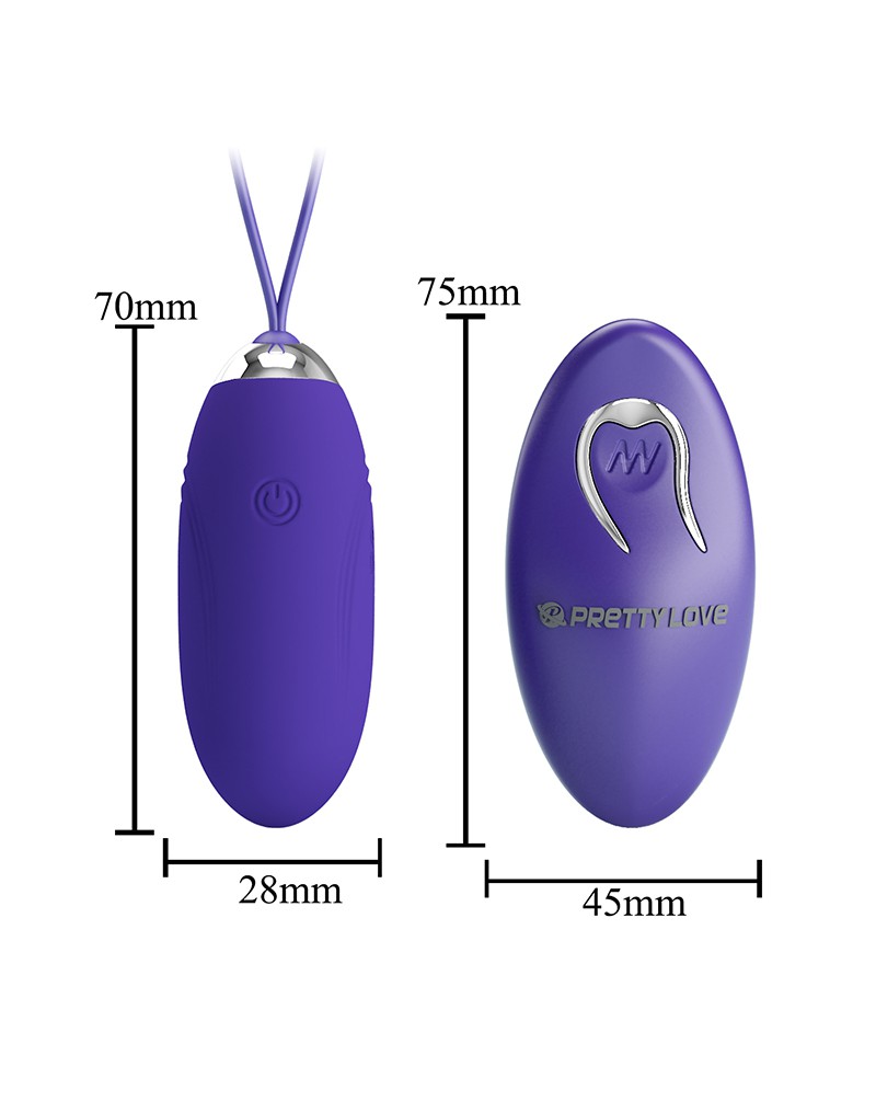 Pretty Love - Jenny-Youth - Egg Vibrator - Purple