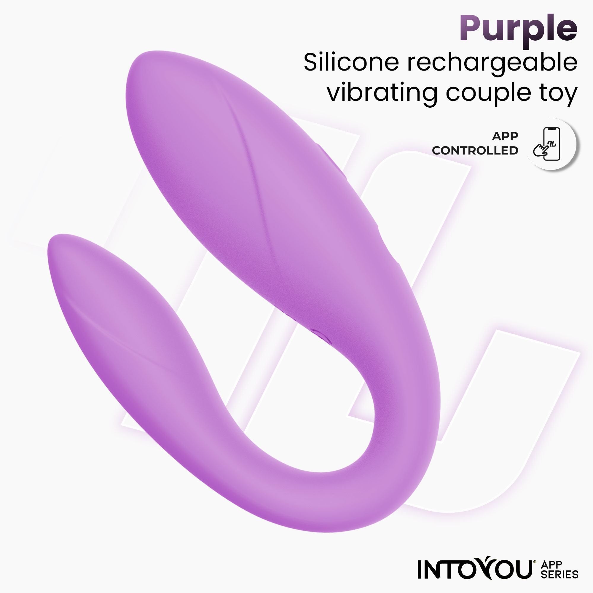 IY - Couple Toy Vibrator with App - Lila