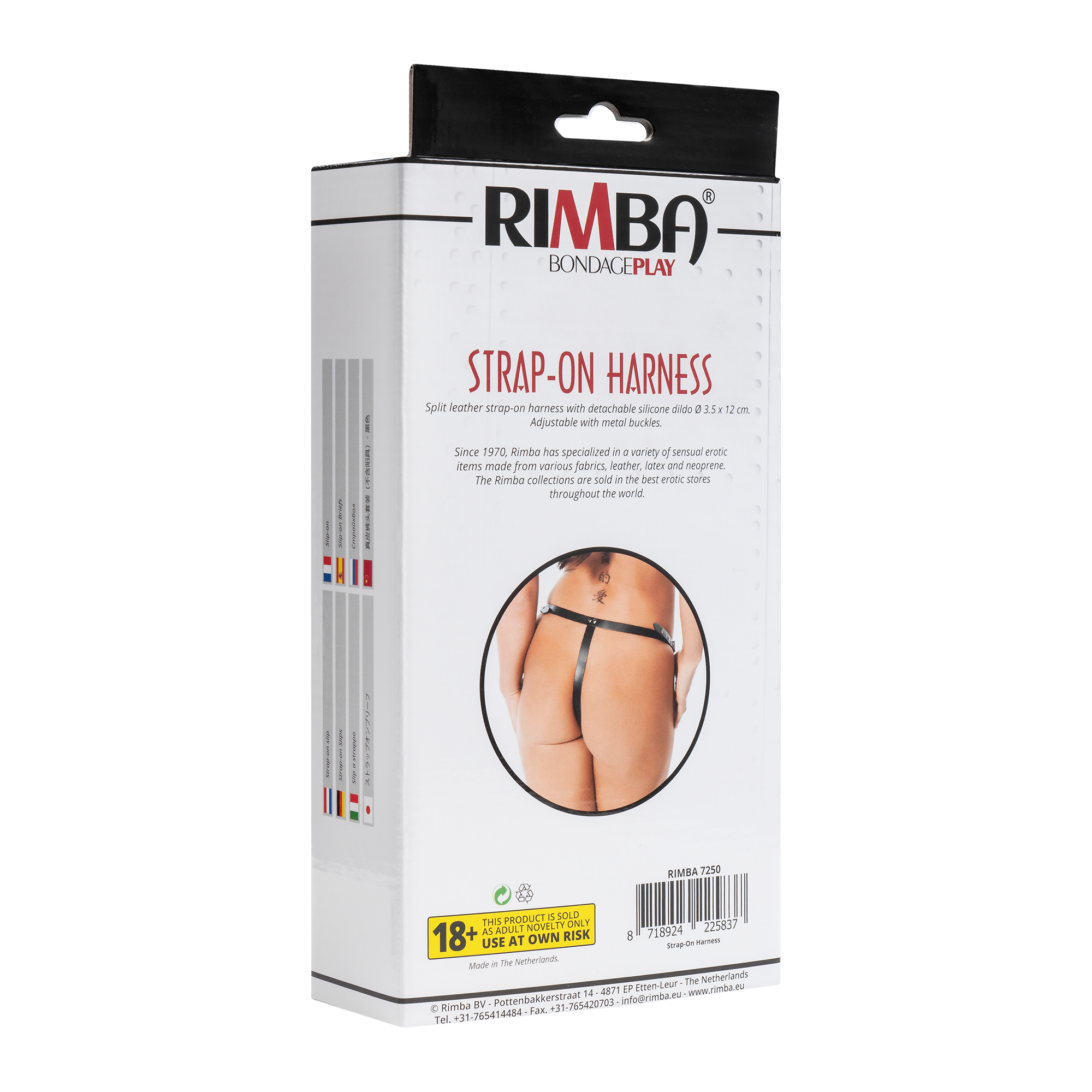 Rimba - String with dildo (3.5 x 13 cm)