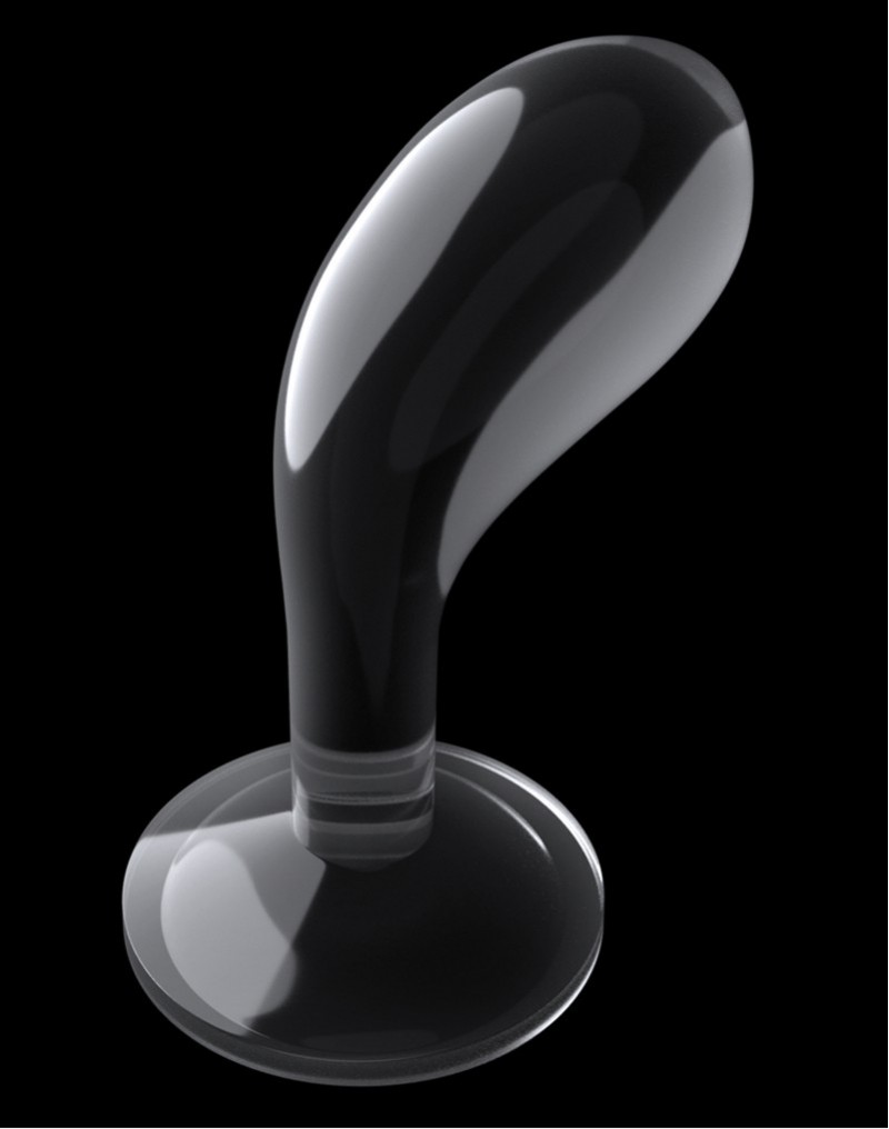 LoveToy - Flawless Clear Prostaat Plug 6" / 15 cm - Transparant