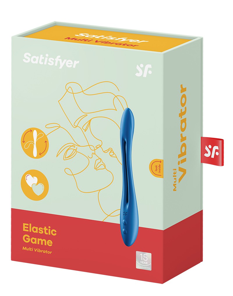 Satisfyer - Elastic Game - Multi Vibrator - Blue