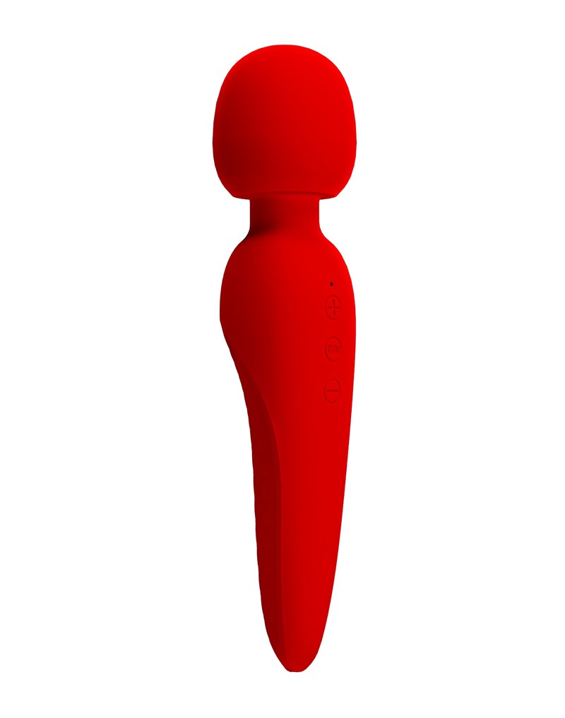 Pretty Love - Meredith - Wand Vibrator - Red