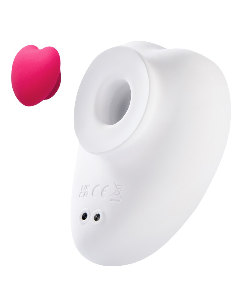 Sauce - Sweeeheart - Clitoral Vibrator - White & Pink