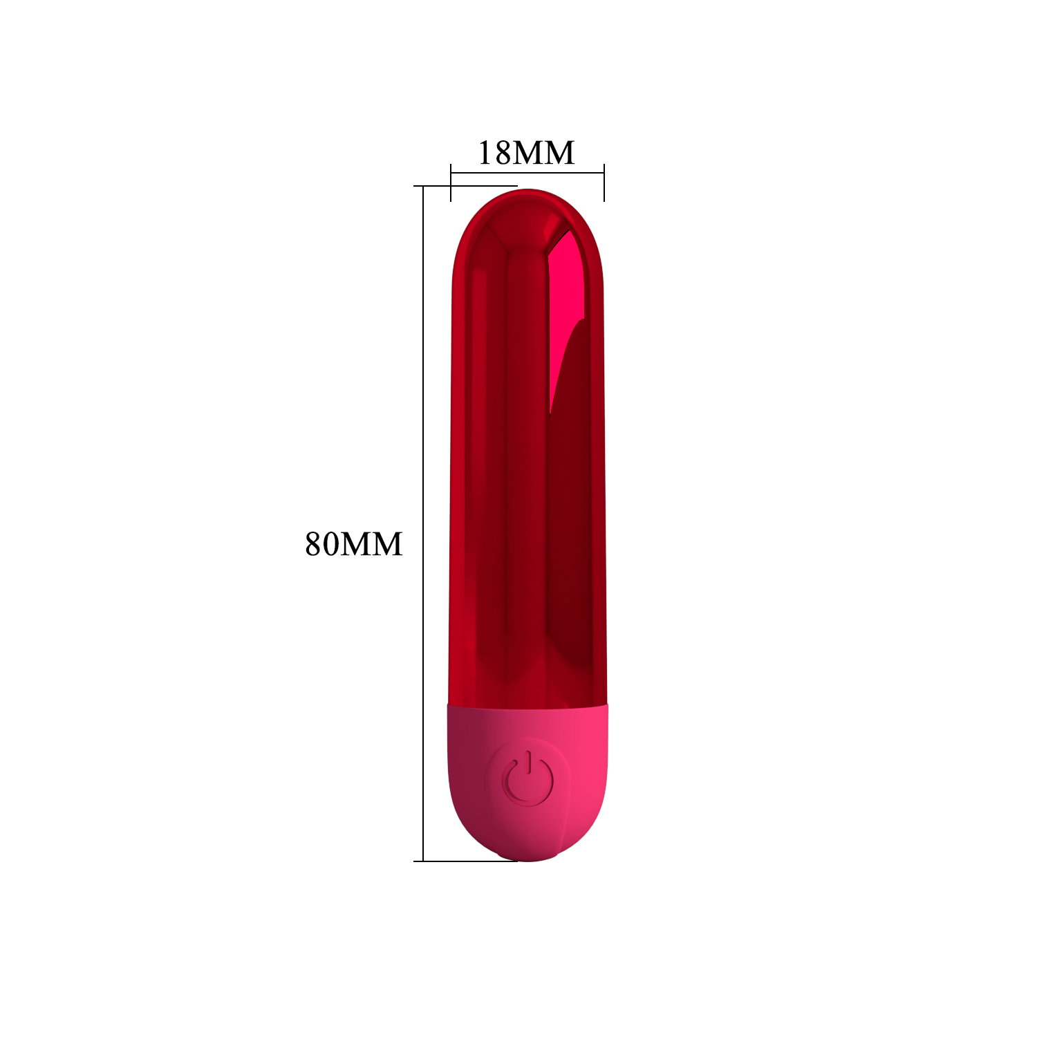 PL - Kiwi - Bullet Vibrator - Red