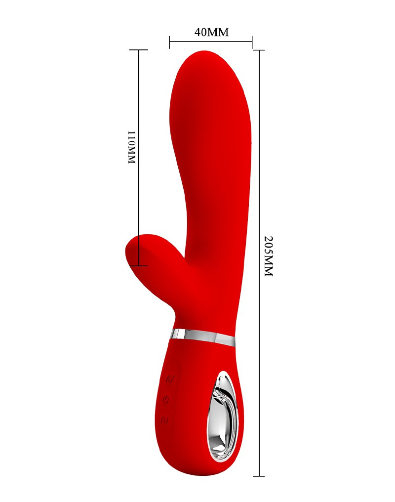 Pretty Love - Thomas -Rabbit Vibrator - Red