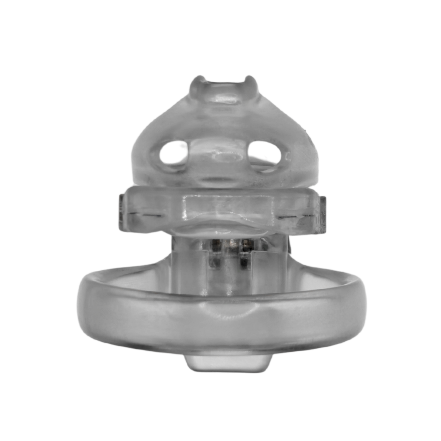 The Vice Mach 2 - Chastity Cock Cage Mini - Clear