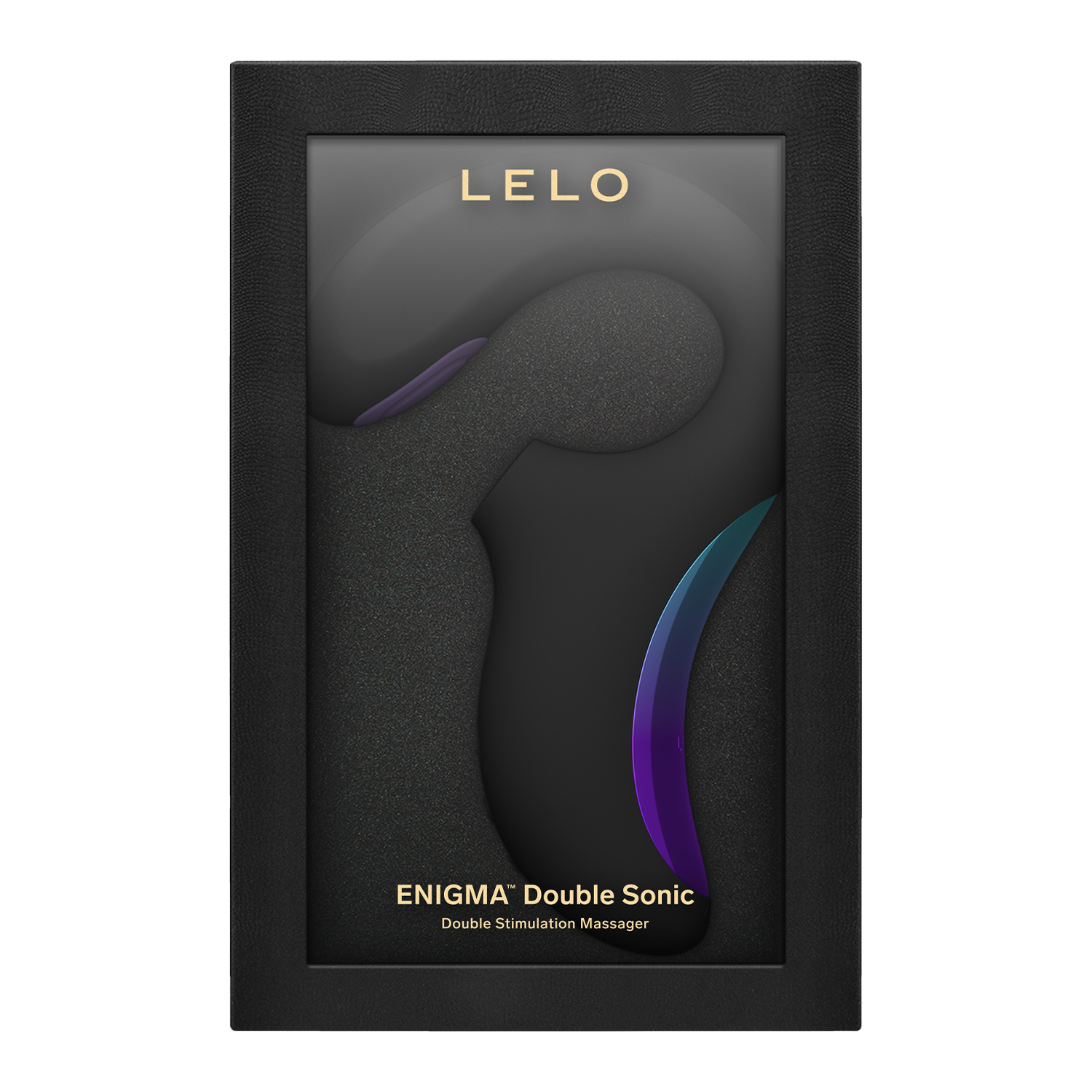 LELO - ENIGMA Double Sonic - Triple Stimulation - App Controlled - Black