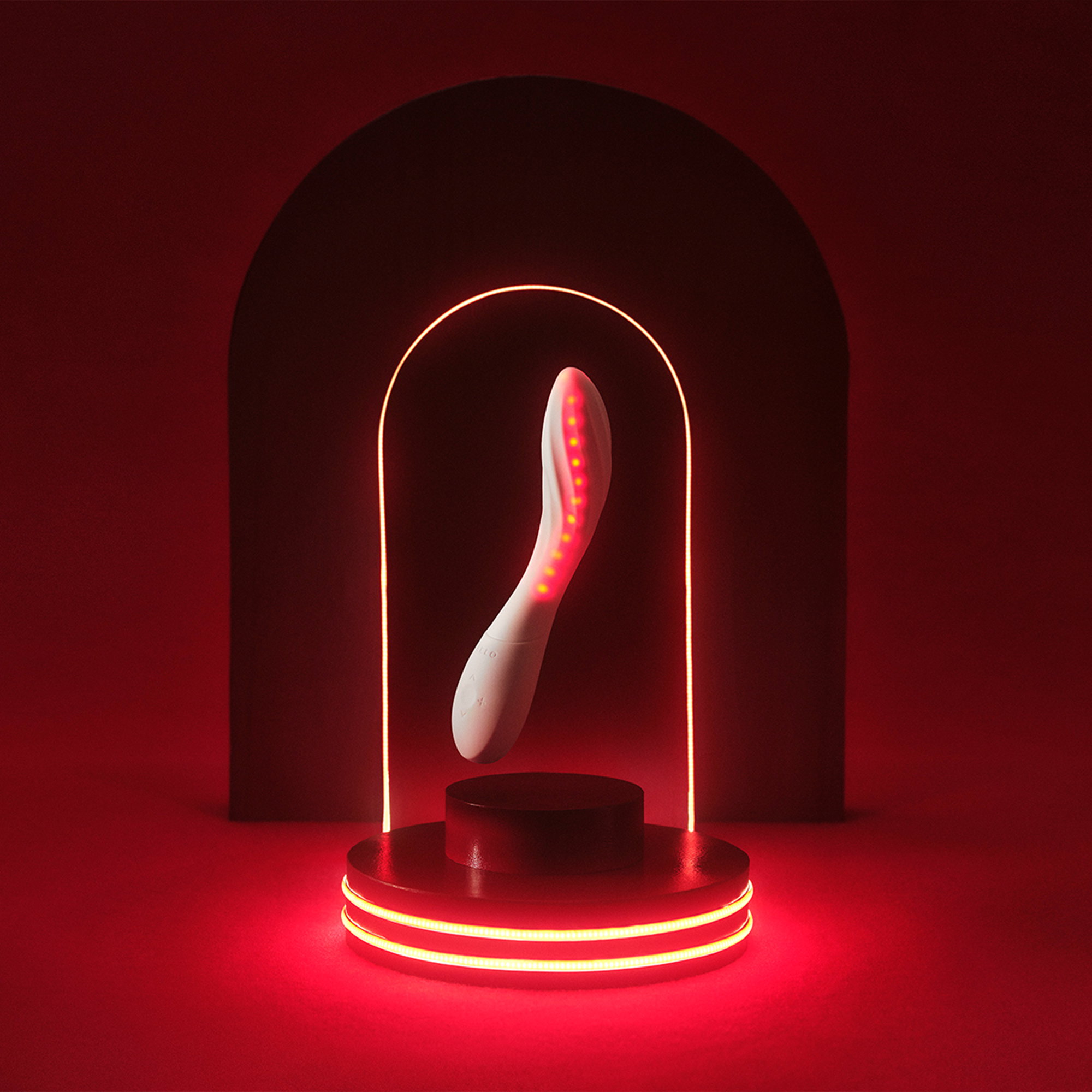 LELO - Mona Spectra - Red Light Wellness Massager - White