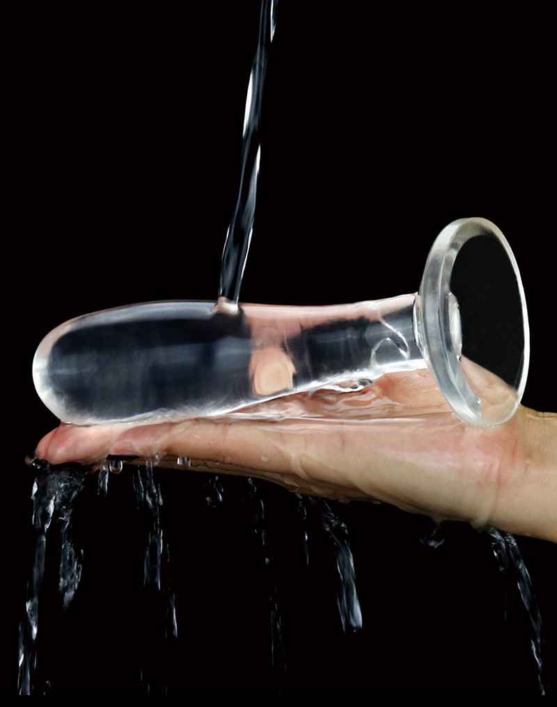 LoveToy - Flawless Clear Prostaat Plug 6" / 15 cm - Transparant