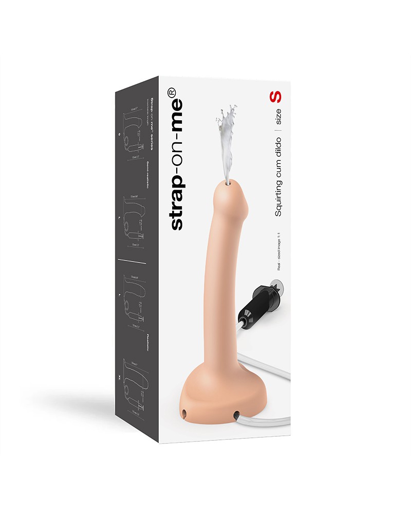 Strap-On-Me - Squirting Cum Dildo Size S - Nude