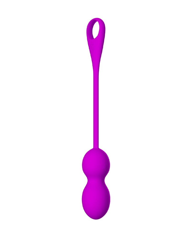 Pretty Love - Elvira - Vibrating Kegel Balls with App Control - Purple