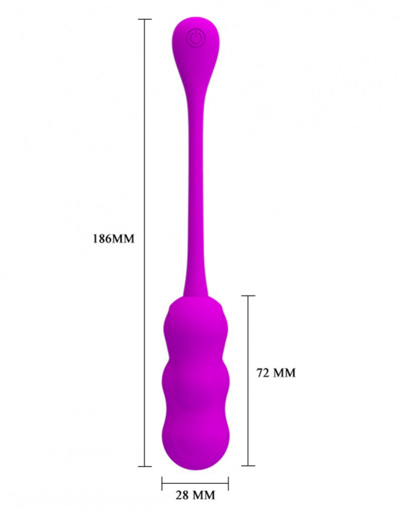 Pretty Love - Leshy - Vibrating Egg with Remote Control - Pink