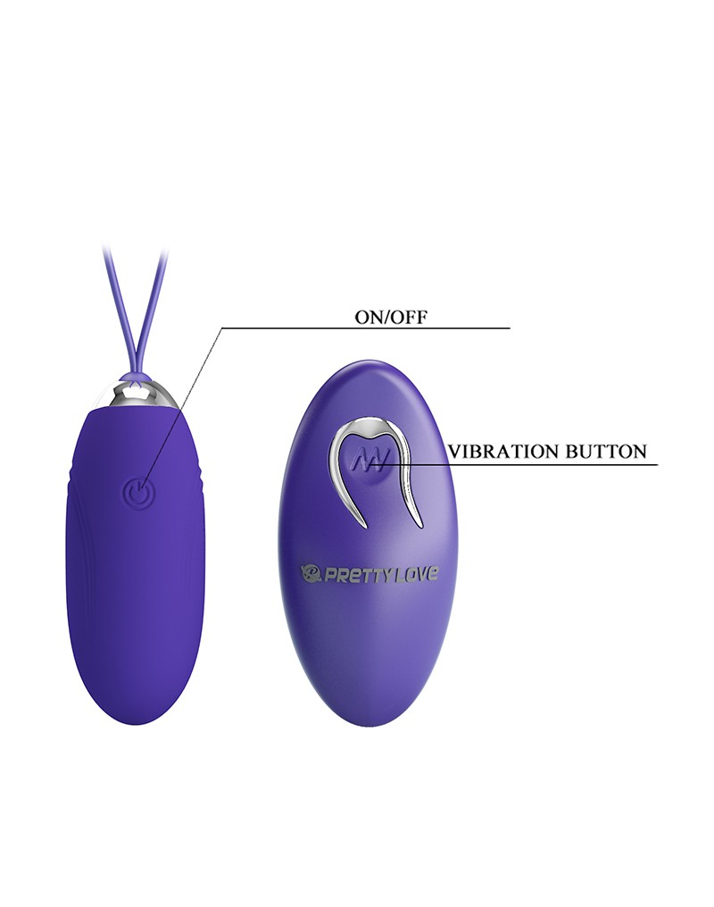 Pretty Love - Jenny-Youth - Egg Vibrator - Purple