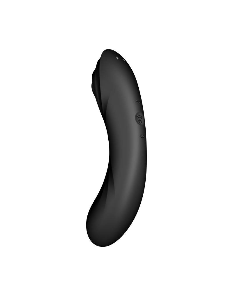 Satisfyer - Curvy Trinity 4 - 3-in-1 Vibrator - Black