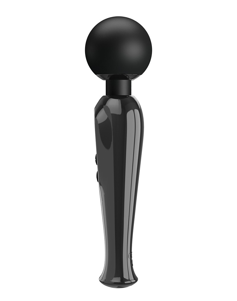 Pretty Love - Skyler - Wand Vibrator with Digital LED Display - Black