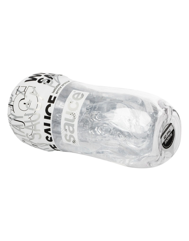 Sauce - White Sauce Cup - Masturbator Sleeve - Transparent