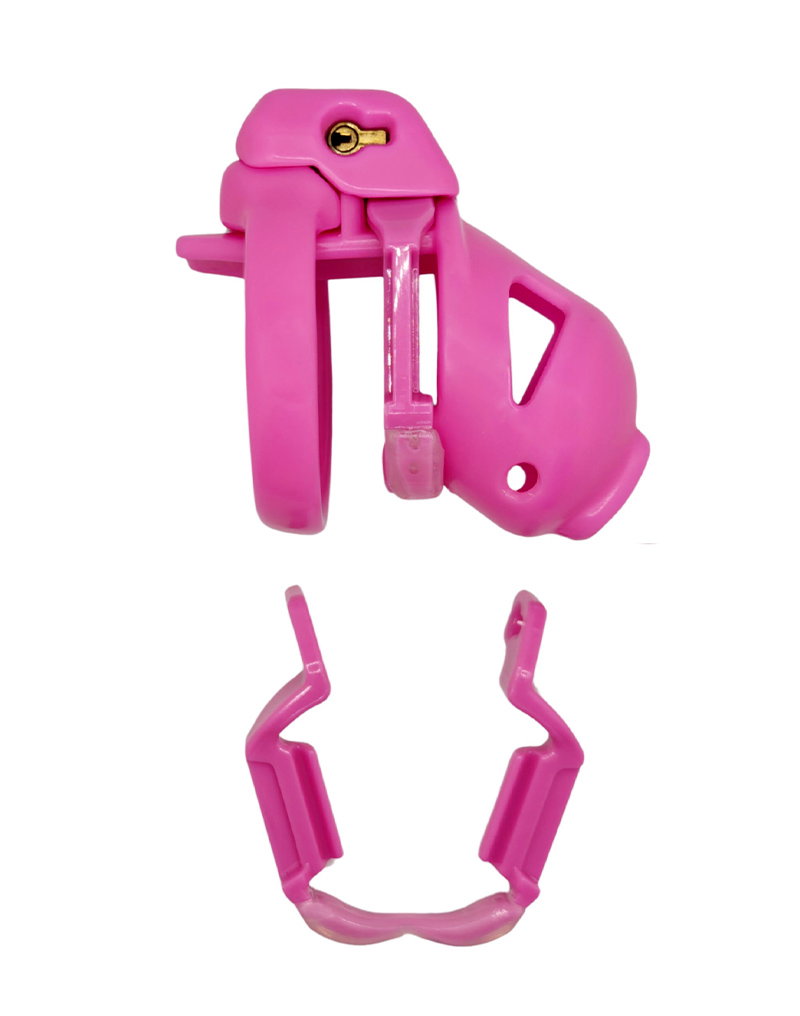 The Vice Mach 2 - Chastity Cock Cage Mini - Pink