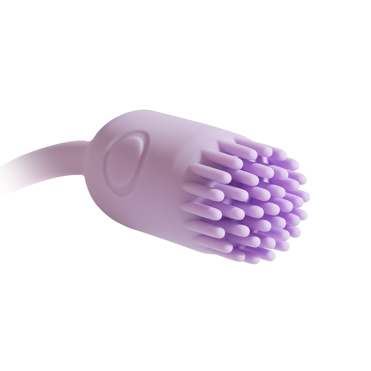 SVAKOM - Plume - Flexible Brush Tail Bullet Vibrator - Pastel Lilac