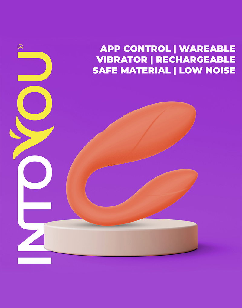IY - Couple Toy Vibrator with App - Orange