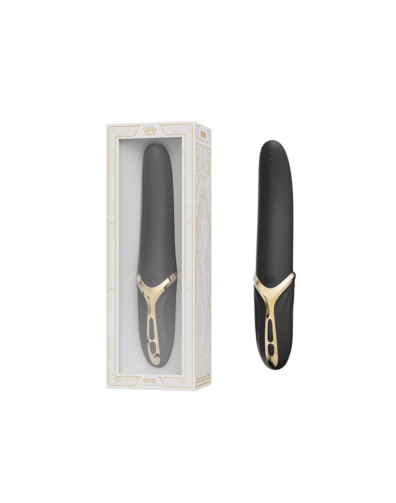 ZALO - Eve - Heating Licking Vibrator - Black