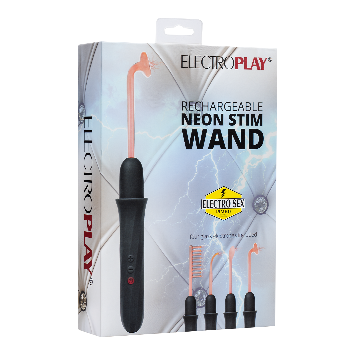 RIMBA Electroplay - Neon Stim Wand Rechargeable