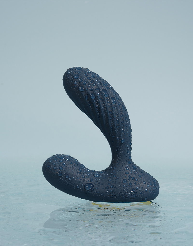 SVAKOM - Vick Neo 2 - Prostate Vibrator, App Controlled - Navy Blue