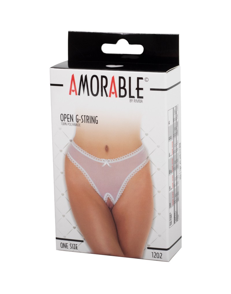 Amorable by Rimba - Open String - One Size - White