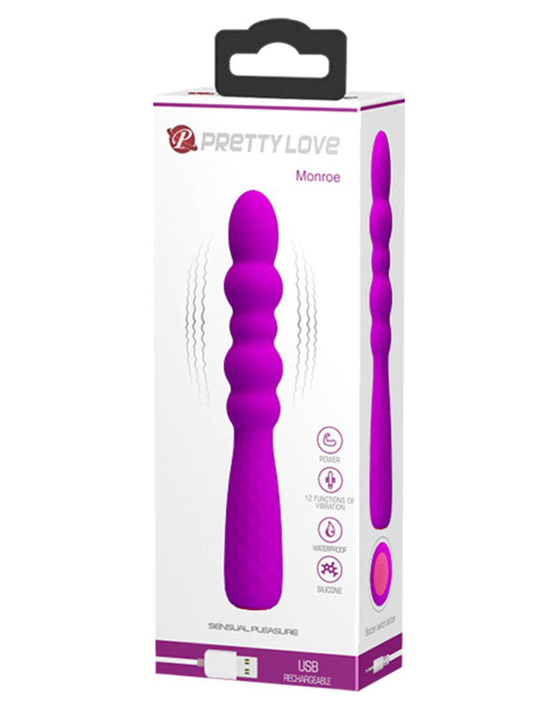 Pretty Love - Monroe - Bendable Vibrator - Pink