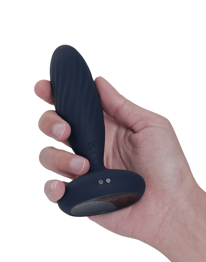 SVAKOM - Jordan - Anal Vibrator App Controlled - Navy Blue