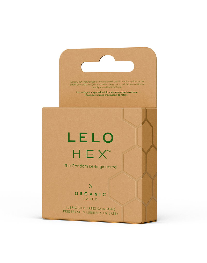 LELO HEX™ - Organic Condoms (3 pack)
