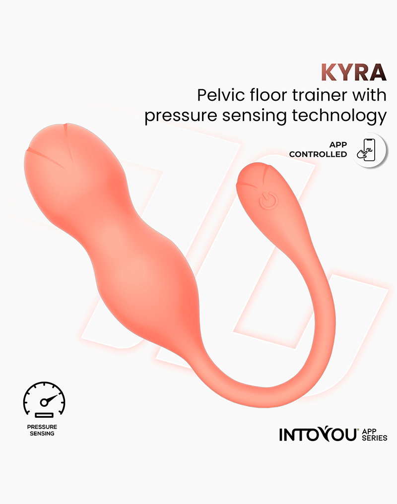IY - Kyra - Pelvic Floor Trainer, App Controlled - Orange