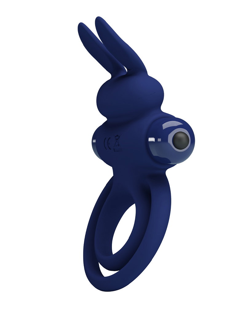 Pretty Love - Darey - Rabbit Cock Ring - Deep Blue