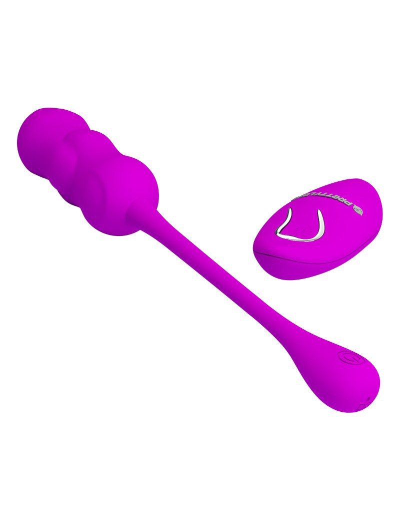 Pretty Love - Leshy - Vibrating Egg with Remote Control - Pink