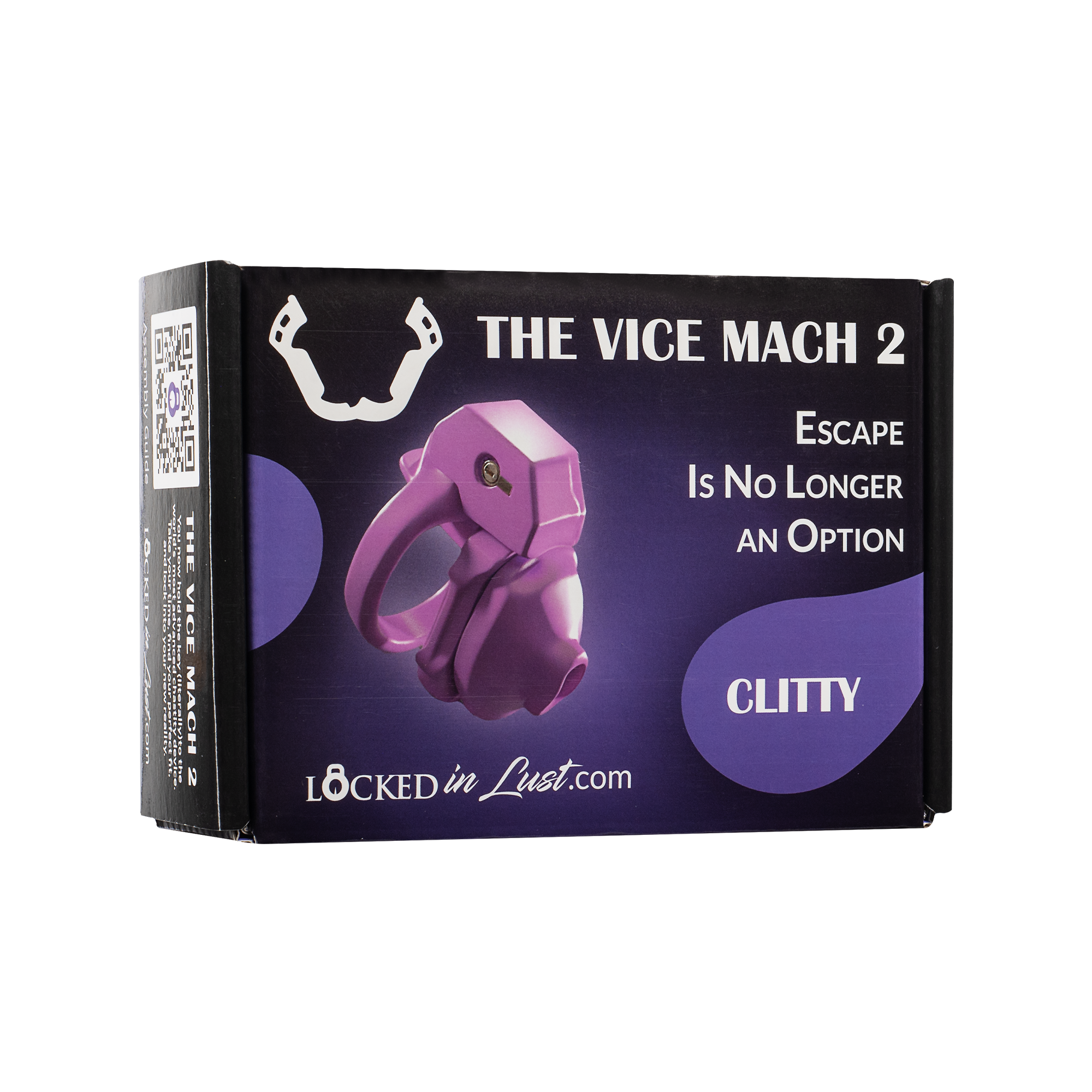 The Vice Mach 2 - Chastity Cock Cage Clitty - Pink