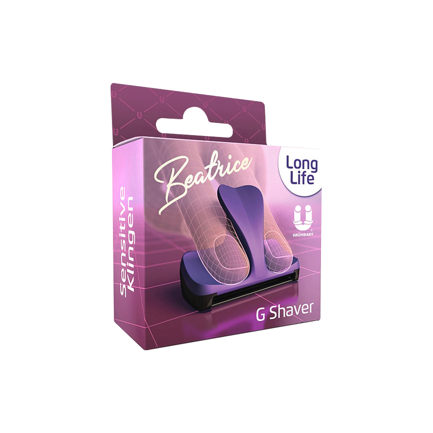 Grünbart - Beatrice G Shaver - Wet Shaver - Purple Violet
