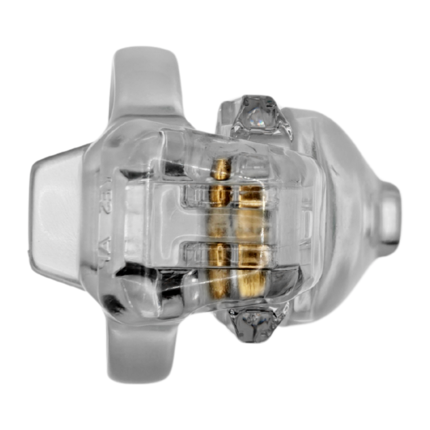 The Vice Mach 2 - Chastity Cock Cage Clitty - Clear
